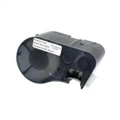TB Label Tape Sort på Hvit 38.1mm x 7.6M, erstatter Brady MC-1500-595-WT-BK