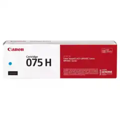 Canon Toner 075H Cyan Høykapasitet (2.500 sider)