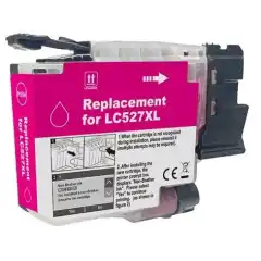 TB Blekkpatron LC-527XLM Magenta Høykapasitet (2.000 sider), erstatter Brother LC527XLM
