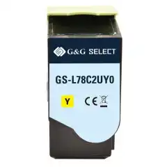 TB Toner Gul Ekstra Høykapasitet (7.000), erstatter Lexmark 78C2UY0