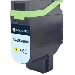 TB Toner Gul Høykapasitet (8.800), erstatter Lexmark 75M2HY0