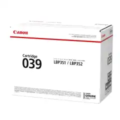 Canon Toner 039 Sort (11.000 sider)