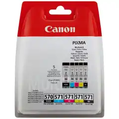 Canon Blekkpatron Pakke PGI-570/CLI-571 Sort BK/CMY (15ml/4x7ml)