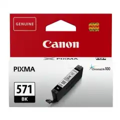 Canon Blekkpatron CLI-571BK Sort (6.5ml) (1.105 sider)