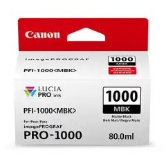 Canon Blekkpatron PFI-1000MBK Matt Sort (80ml)