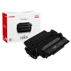 Canon Toner 724H Sort Høykapasitet (12.000 sider)