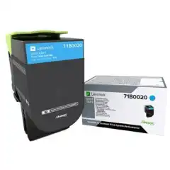 Lexmark Toner Cyan (2.300 sider)