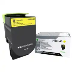 Lexmark Toner Gul Høykapasitet (3.500 sider)