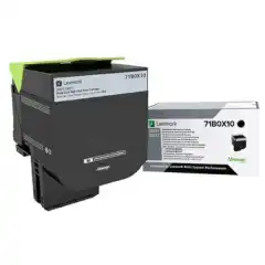 Lexmark Toner Sort Ekstra Høykapasitet (8.000 sider)