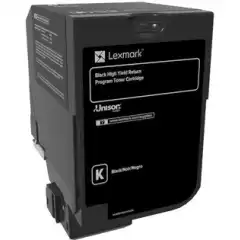 Lexmark Toner Sort Ekstra Høykapasitet (20.000 sider)