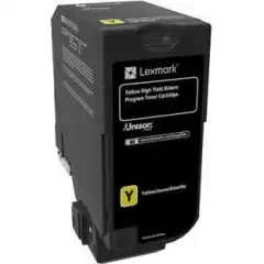 Lexmark Toner Gul Høykapasitet Return (12.000 sider)