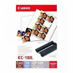 Canon KC-18IL Multi Pack Blekkpatron og Papir Adhesive 22x17mm 18stk