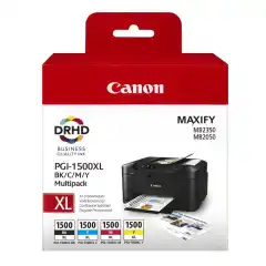 Canon Blekkpatron Pakke PGI-1500XL BK/CMY (34.7ml/3x12ml)