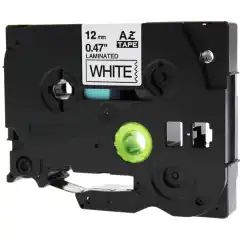 TB TZE-231 P-Touch Tape Sort på Hvit 12mm (8m), erstatter Brother TZE-231