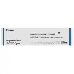 Canon Toner T02 Cyan (43.000 sider)