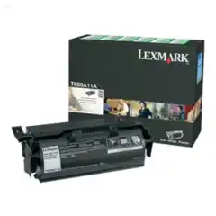 Lexmark Toner Sort T650A11E (7.000 sider)