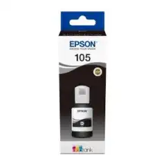 Epson Blekkpatron No.105 Sort EcoTank (140ml) (8.000 sider)