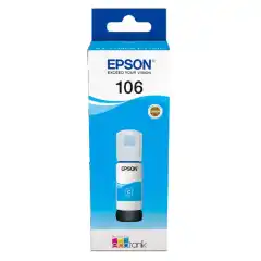 Epson Blekkpatron No.106 Cyan EcoTank (70ml) (5.000 sider)