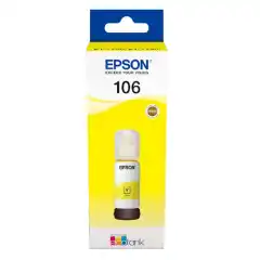 Epson Blekkpatron No.106 Gul EcoTank (70ml) (5.000 sider)