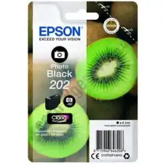 Epson Blekkpatron No.202 Foto Sort (4.1ml) (400 sider)