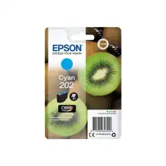 Epson Blekkpatron No.202 Cyan (4.1ml) (300 sider)