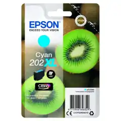 Epson Blekkpatron No.202XL Cyan Høykapasitet (8,5ml) (650 sider)