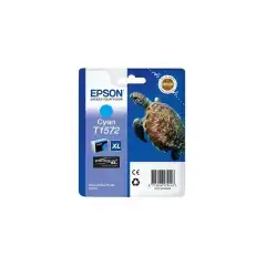 Epson Blekkpatron T1572 Cyan (25.9ml)