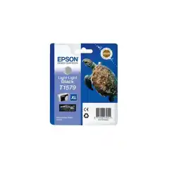 Epson Blekkpatron T1579 Lys Lys Sort (25.9ml)