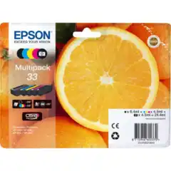 Epson Blekkpatron No.33XL Magenta Høykapasitet (8.9ml)