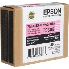 Epson Blekkpatron T580B Lys Magenta (80ml)