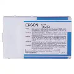 Epson Blekkpatron T6052 Cyan (110ml)