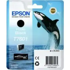 Epson Blekkpatron T7601 Foto Sort (25.9ml)