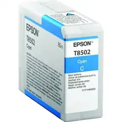 Epson Blekkpatron T8502 Cyan (80ml)
