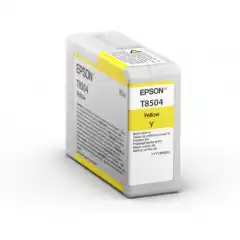 Epson Blekkpatron T8504 Gul (80ml)
