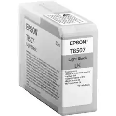 Epson Blekkpatron T8507 Lys Sort (80ml)