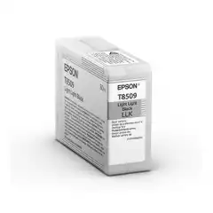 Epson Blekkpatron T8509 Lys Lys Sort (80ml)