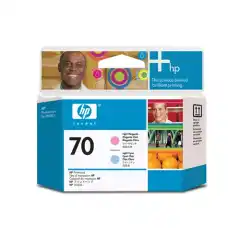 HP Skriverhode No.70 Lys Cyan/Lys Magenta (130ml)