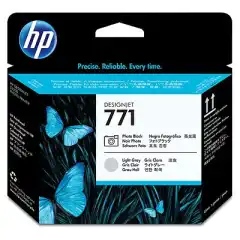 HP Skriverhode No.771 Sort/Lys Grå (775ml)