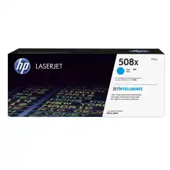 HP Toner 508X Cyan Høykapasitet (9.500 sider)