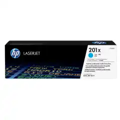 HP Toner 201X Cyan Høykapasitet (2.300 sider)