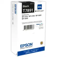 Epson Blekkpatron T7891 Sort XXL Ekstra Høykapasitet (65.1ml) (4.000 sider)
