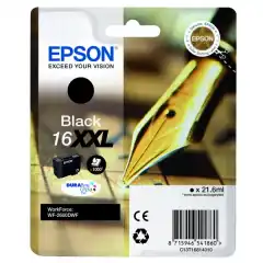 Epson Blekkpatron No.16XXL Sort Ekstra Høykapasitet(21.6ml)