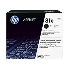 HP Toner 81X Sort Høykapasitet (25.000 sider)