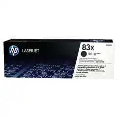 HP Toner 83X Sort Høykapasitet (2.200 sider)