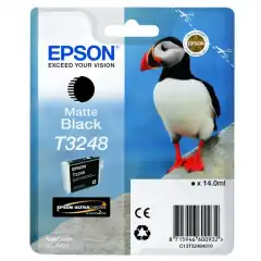 Epson Blekkpatron T3248 Sort Matt (14ml)