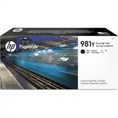 HP Blekkpatron No.981Y Sort Ekstra Høykapasitet (345ml)