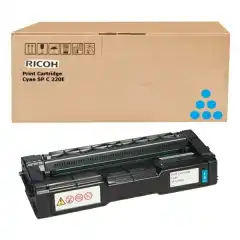 Ricoh Toner Cyan 407544 (1.600 sider)