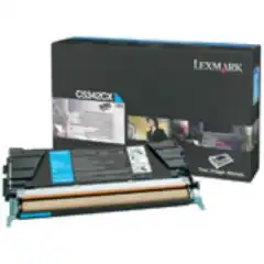 Lexmark Toner Cyan C5340CX Høykapasitet Return (7.000 sider)