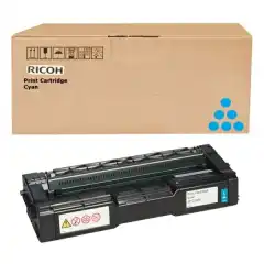 Ricoh Toner Cyan Høykapasitet 407532 (4.000 sider)