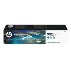 HP Blekkpatron No.991X Cyan Høykapasitet (193ml) (16.000 sider)